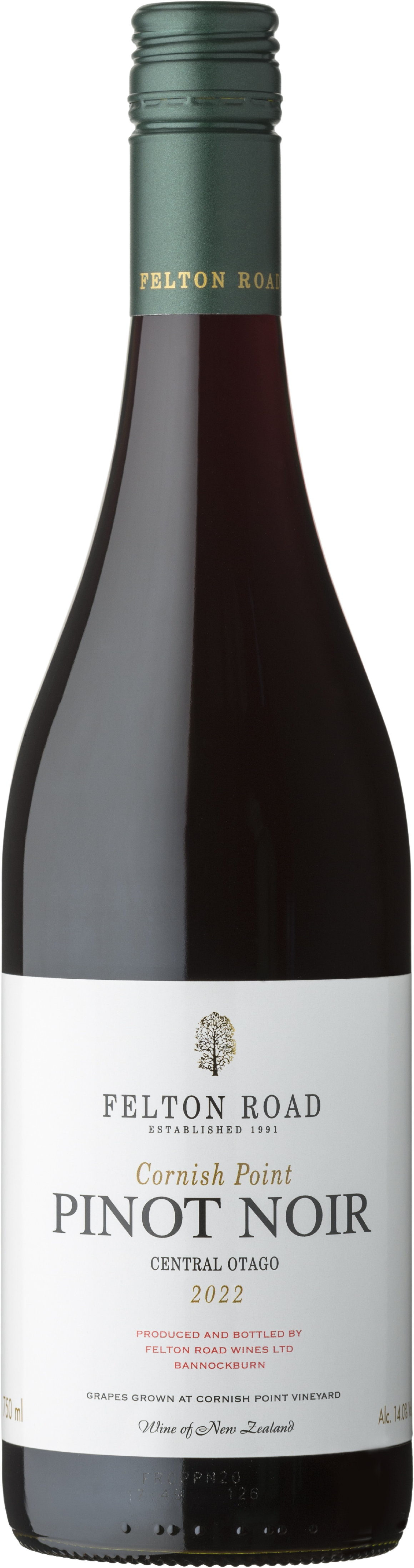 Felton Road Cornish Point Pinot Noir 2022 Bannockburn
